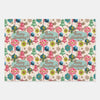 Bright Retro Christmas Wrapping Paper Trio
