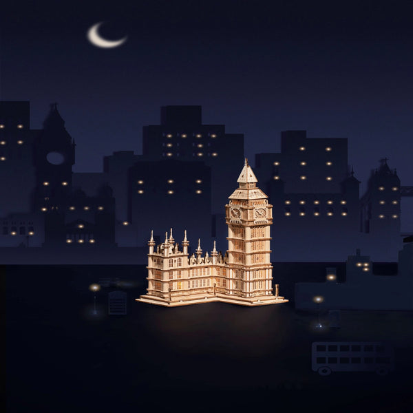 Big Ben Lighted 3D Wooden Puzzle