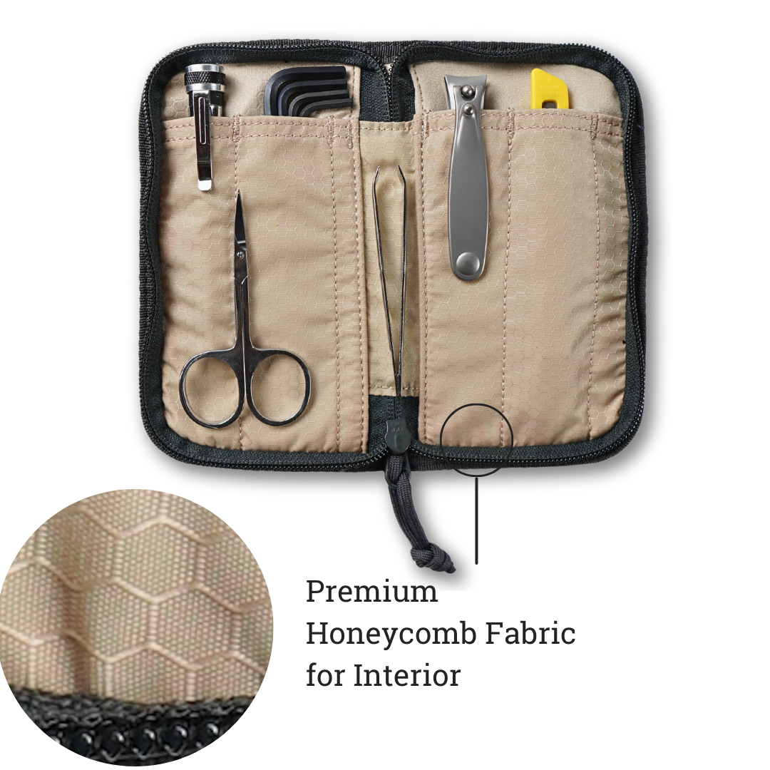 Quattro Zippered Pen Case