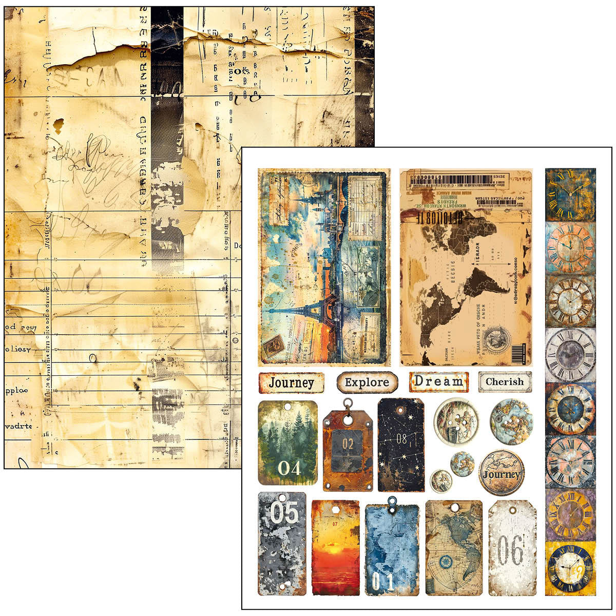 Journey Ahead A4 Maxi Mixed Media Book