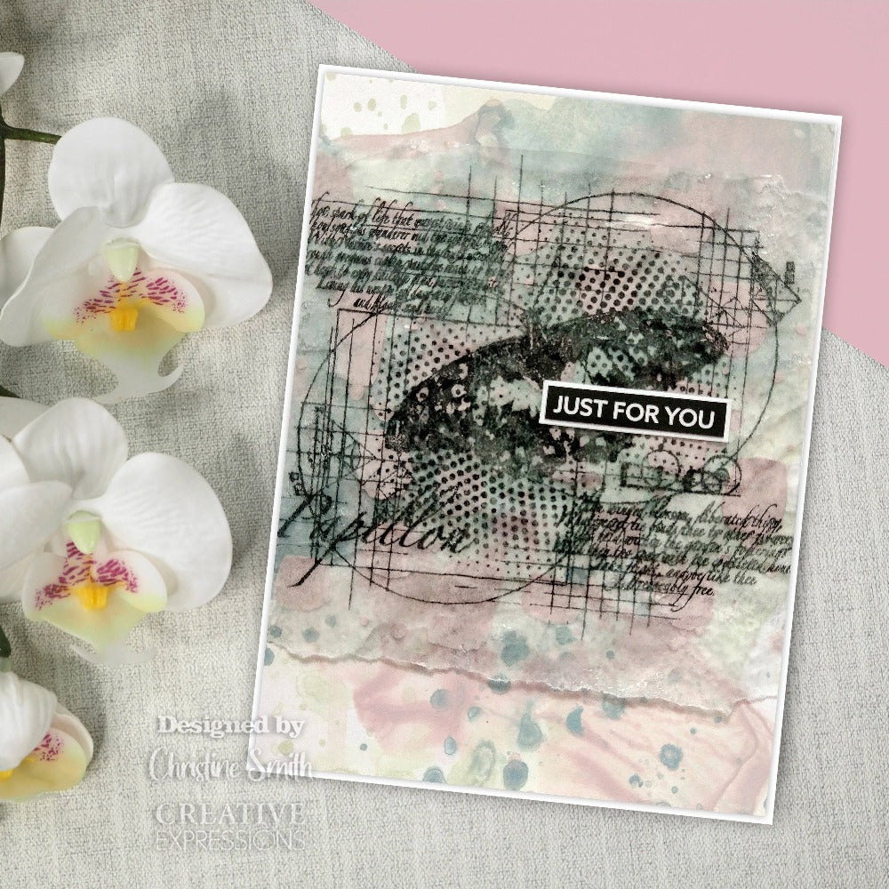 Papillon Dreams Rubber Stamp | Andy Skinner