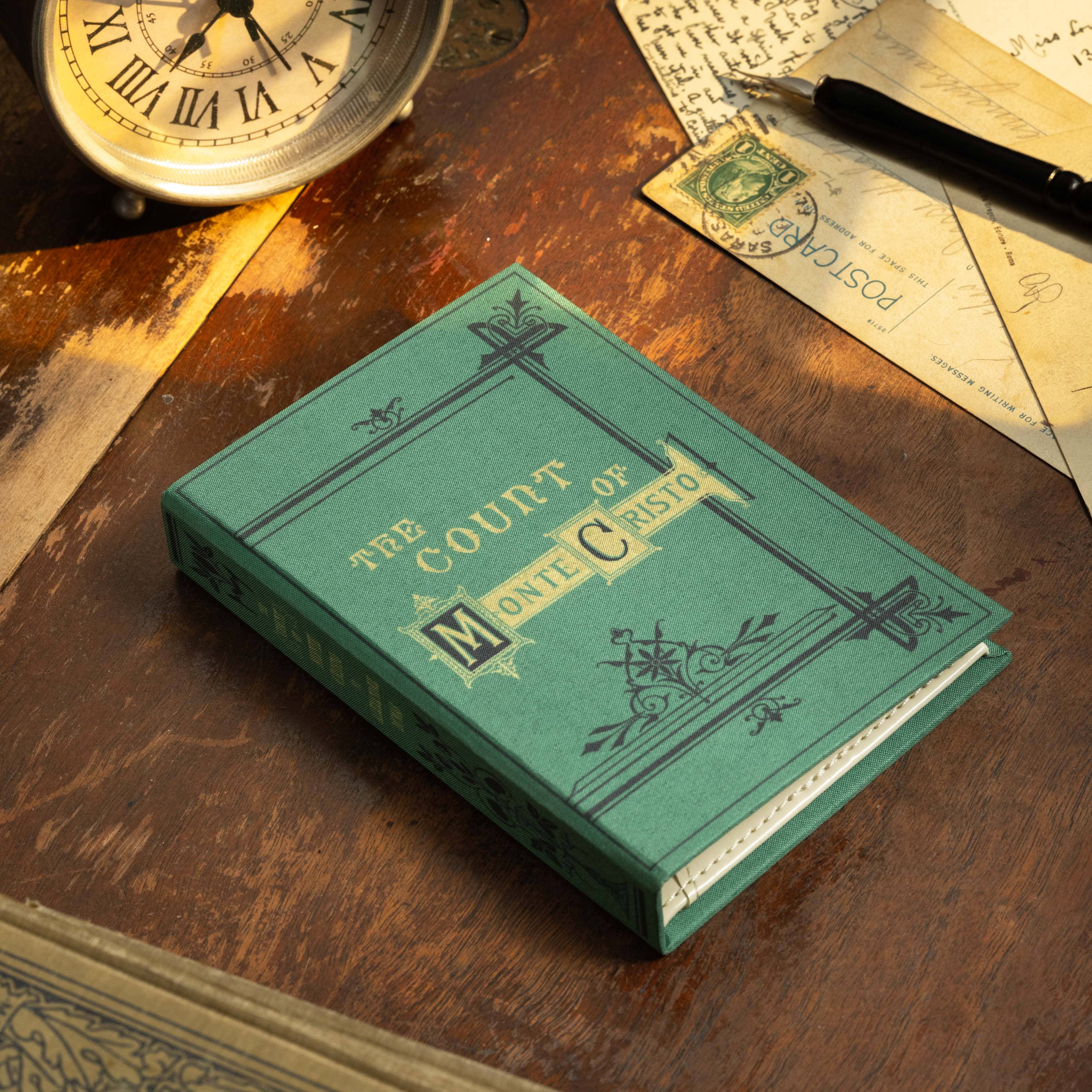 The Count of Monte Cristo Passport/Notebook Wallet | by Alexandre Dumas 1844