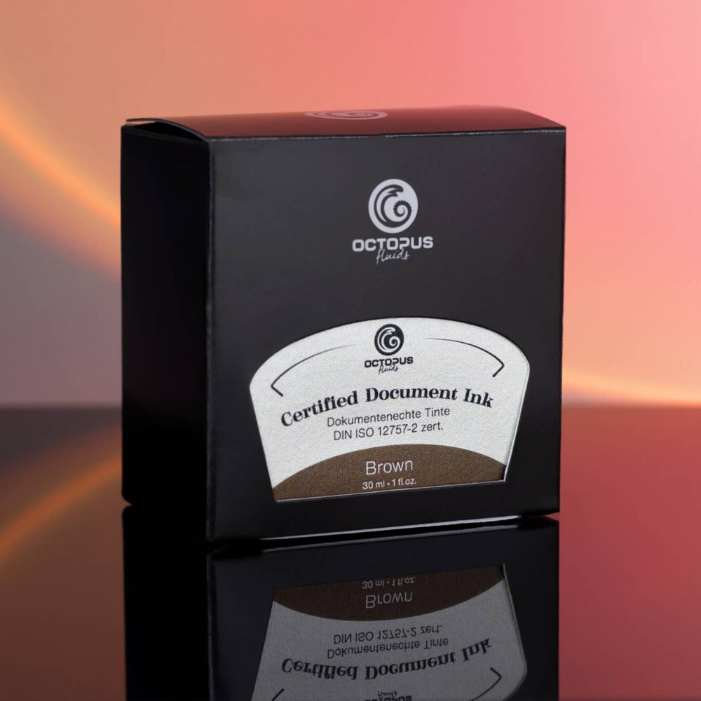 Brown Certified Document Fountain Pen Ink