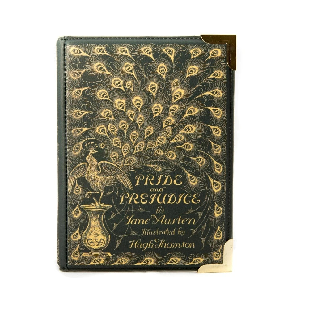 Pride and Prejudice Book Art Crossbody Handbag