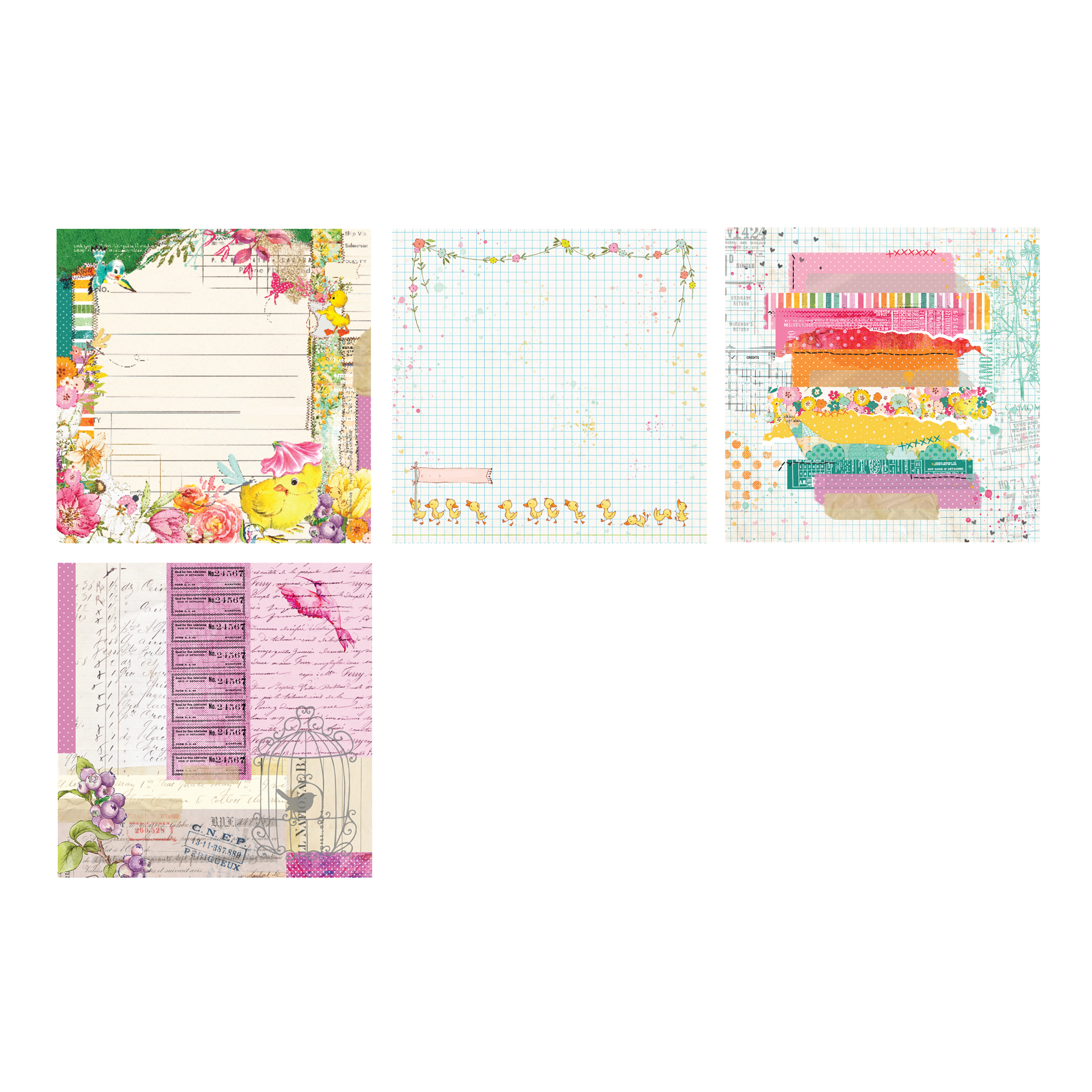 Sun Kissed Ledger 12x12 Paper Pack