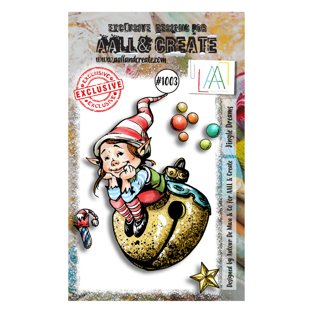 Jingle Dreams A7 Clear Stamp Set No. 1003 | Christmas