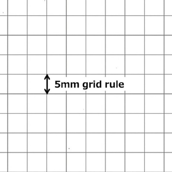 Campus B5 Loose Leaf Paper | 5mm Square Grid | 50 Sheets