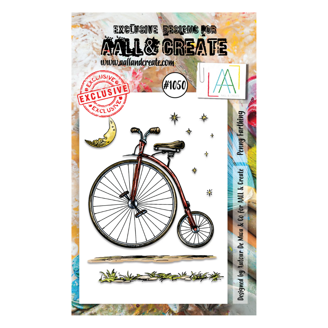 Penny Farthing A7 Clear Stamp Set No. 1050
