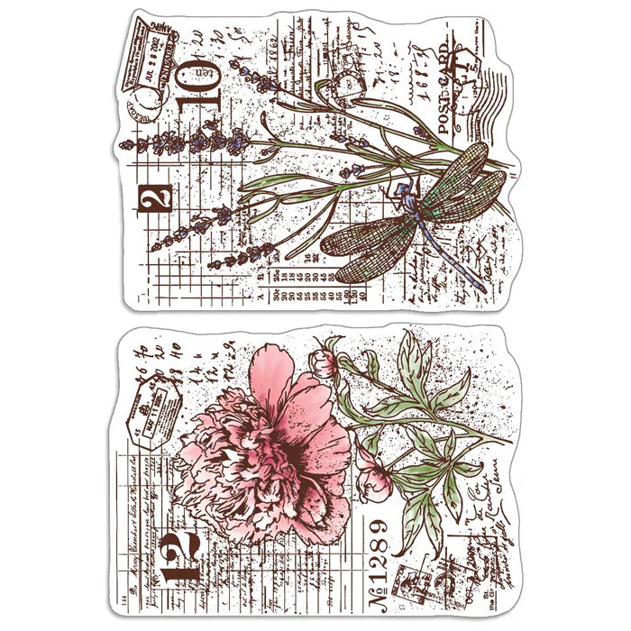 {coming soon!} Botanical Postcards 4x6 Clear Stamp Set