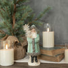 Soft Blue Velvet Belsnickels {multiple sizes}