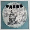 Pelican Galleon A6 Clear Stamp Set No. 1186 {clearance}