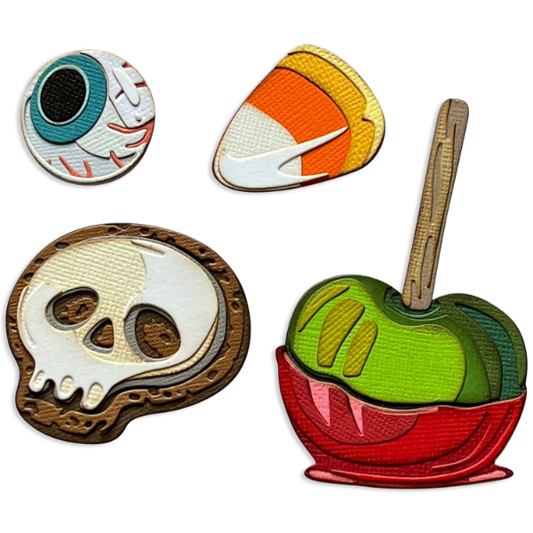 Trick or Treat Colorize Thinlits Dies {Halloween 2022} | Tim Holtz