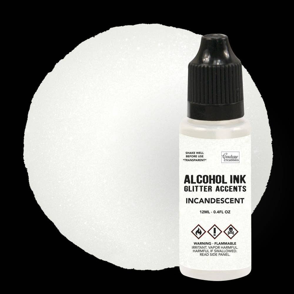 Glitter Accents Alcohol Ink