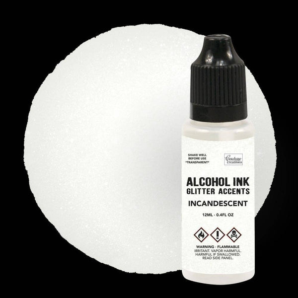Glitter Accents Alcohol Ink