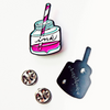 Fountain Pen Ink Bottle Enamel Pins