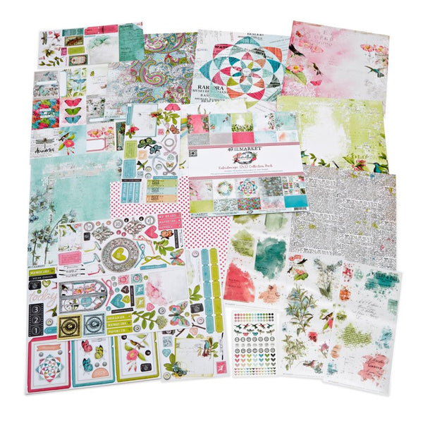 Kaleidoscope Collection Bundle w/ Custom Chipboard