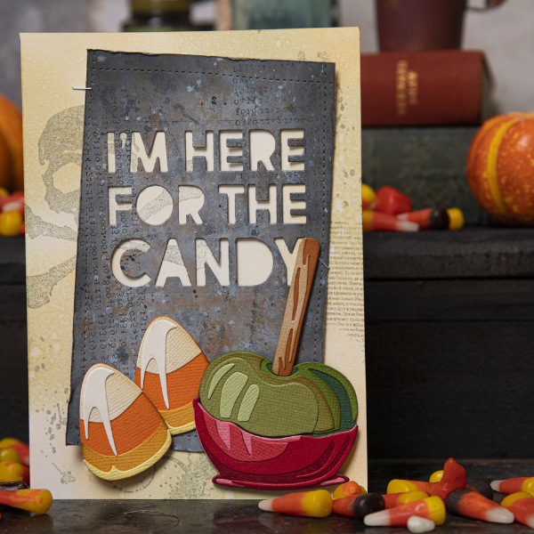 Bold Text Thinlits Dies {Halloween} | Tim Holtz