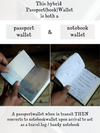 Little Prince Passport/Notebook Wallet | Antoine de Saint-Exupéry 1943