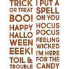Bold Text Thinlits Dies {Halloween} | Tim Holtz
