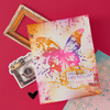 Butterfly Splatter Press Plate + Die Set