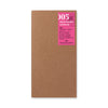 005 Daily Free Diary {undated} | Traveler's Notebook Regular Refill