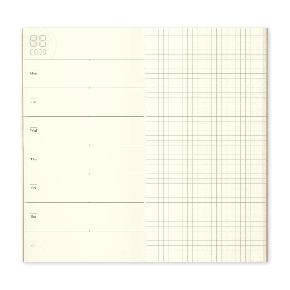Recharges pour carnet de voyage | Calendriers + Planificateurs {Taille régulière}