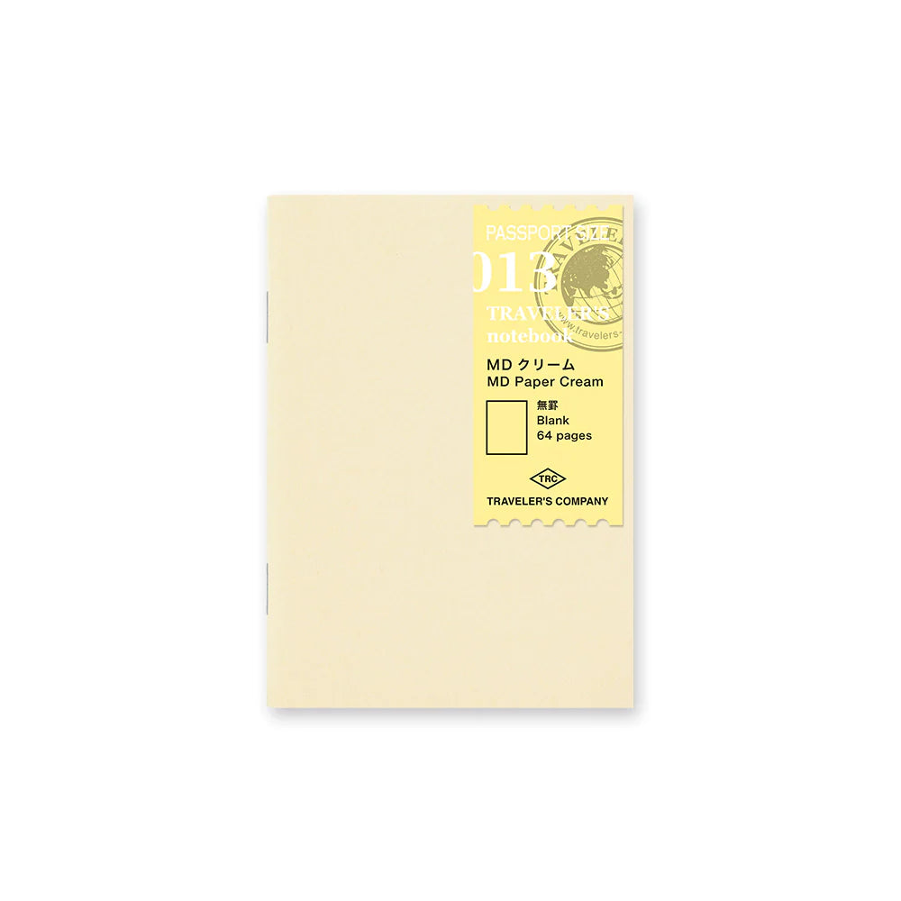P13 MD Paper Cream | Traveler's Notebook Passport Refill