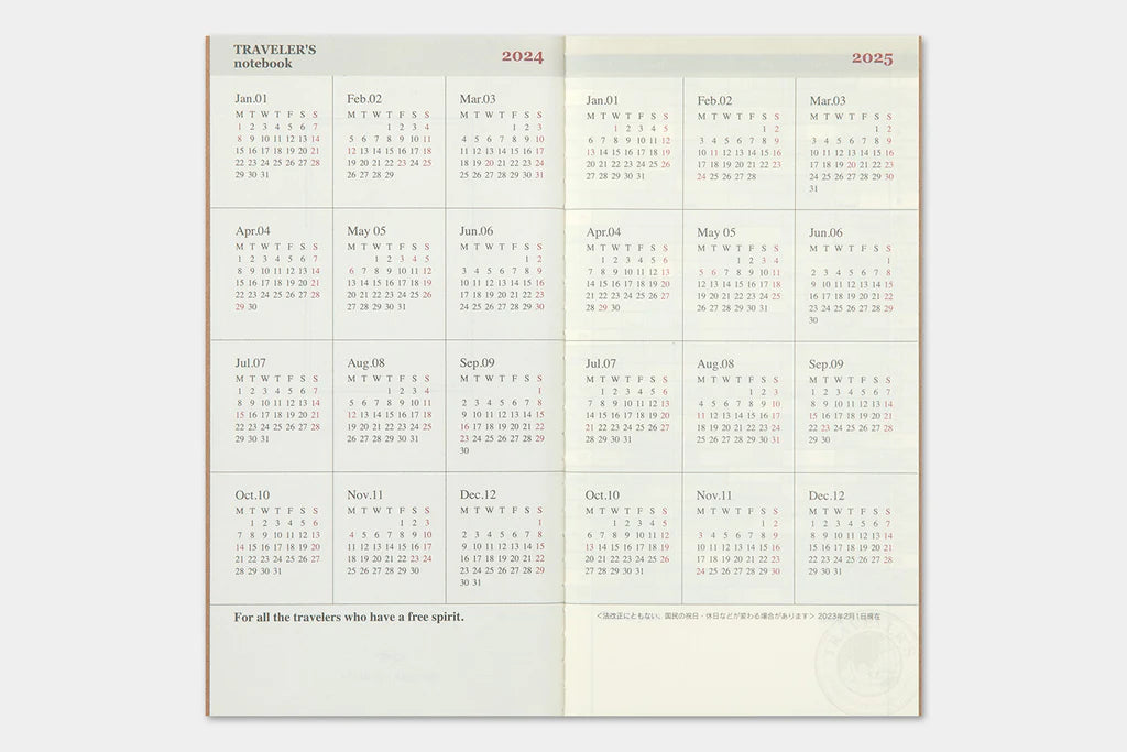 Produits en édition limitée Traveler's Company 2024