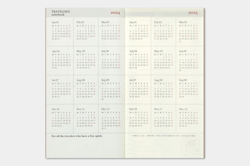 Produits en édition limitée Traveler's Company 2024