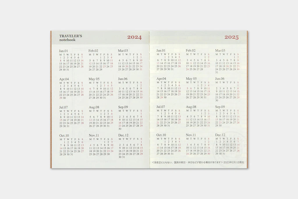 Produits en édition limitée Traveler's Company 2024