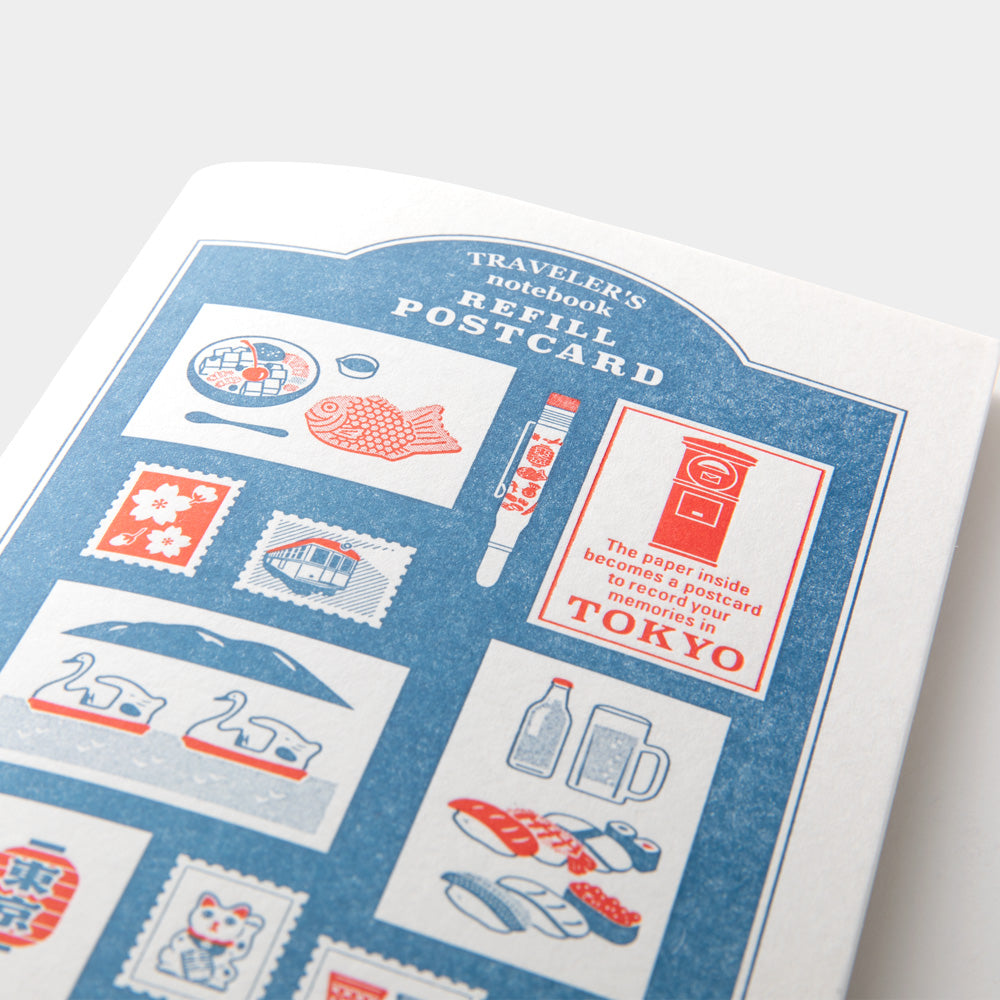 Tokyo Edition Traveler's Notebook Postcard Insert | Regular Size {Limited Edition}