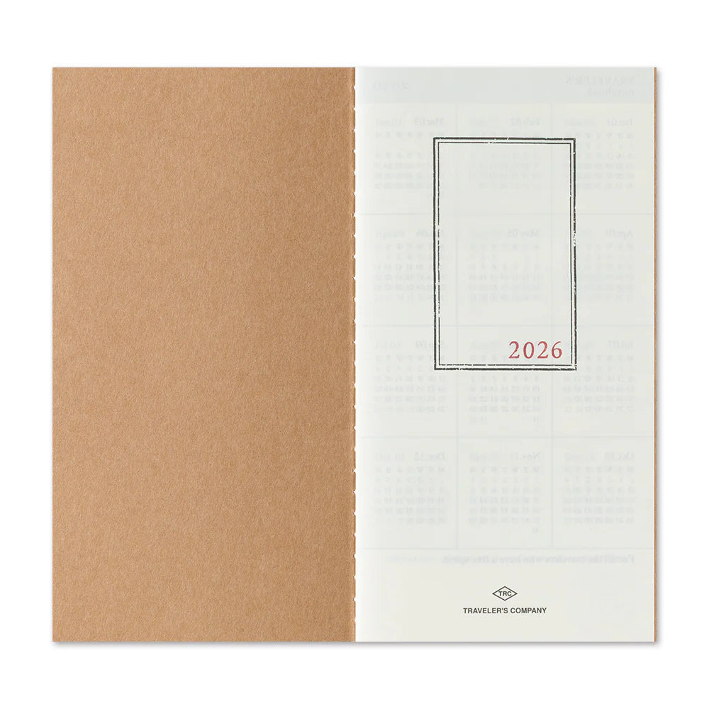 2026 Limited Edition Dated Monthly Calendar | Regular Size
