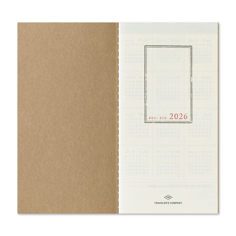 2026 Limited Edition Dated Weekly Calendar | Regular Size