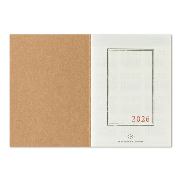 2026 Limited Edition Dated Monthly Calendar | Passport Size