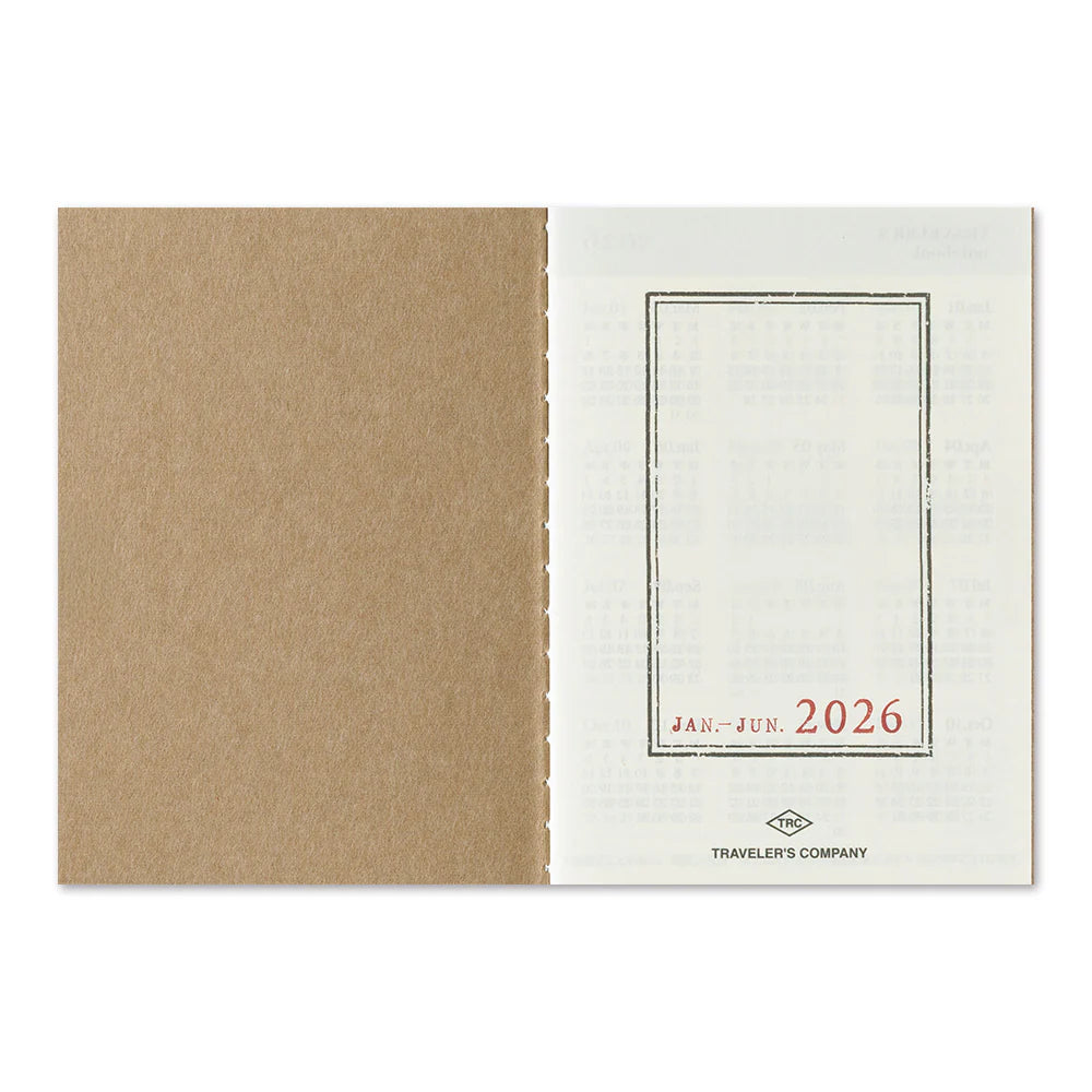 2026 Limited Edition Dated Weekly Calendar | Passport Size