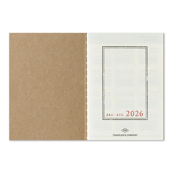 2026 Limited Edition Dated Weekly Calendar | Passport Size
