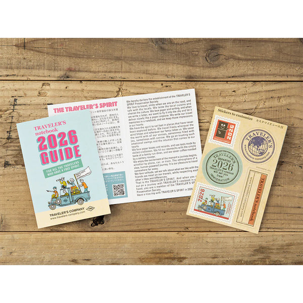 2026 Limited Edition Dated Weekly Calendar | Passport Size