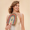 Summer Carnival Woven Fan {clearance}