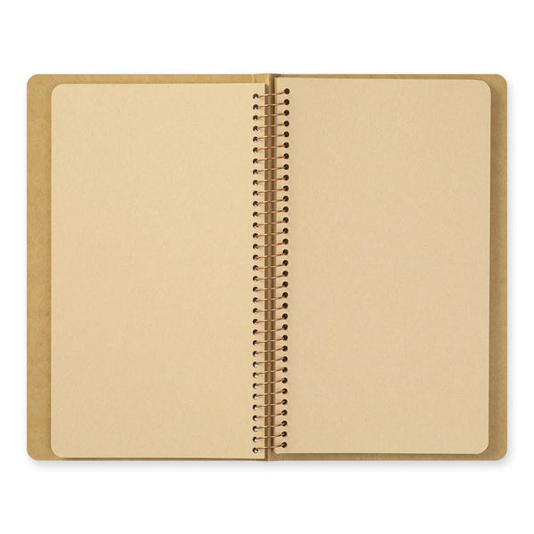 Spiral Ring A5 Slim Notebook | Blank DW Kraft Paper