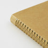 Carnet à anneaux en spirale Traveler's Company | A5 mince | Pochette en papier