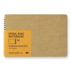 Carnet à anneaux en spirale Traveler's Company | B6 | Enveloppe de fenêtre