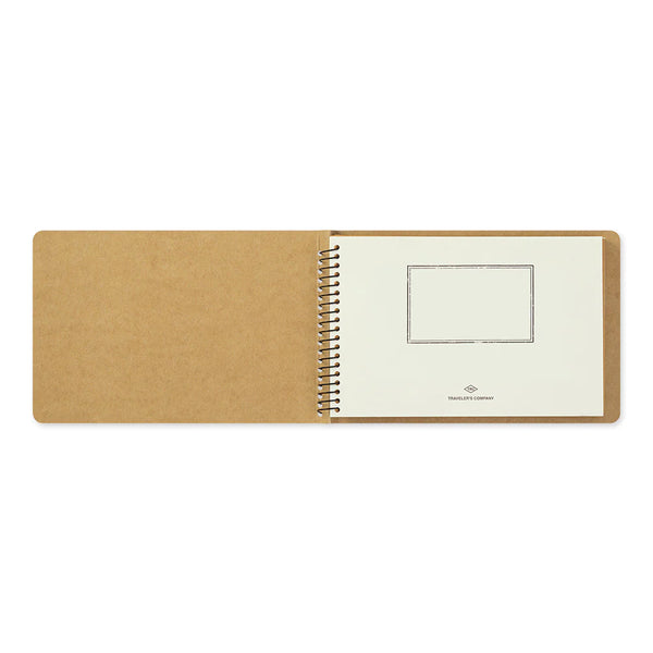 Carnet à anneaux en spirale Traveler's Company | B6 | Enveloppe de fenêtre