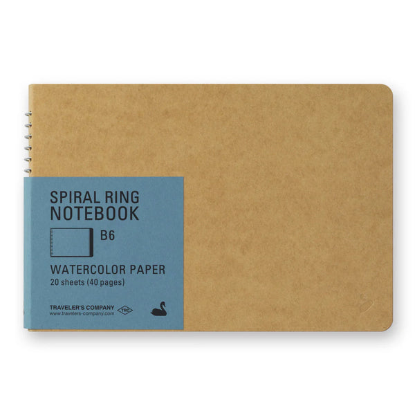 TRC Spiral RIng Slim Watercolor Notebook