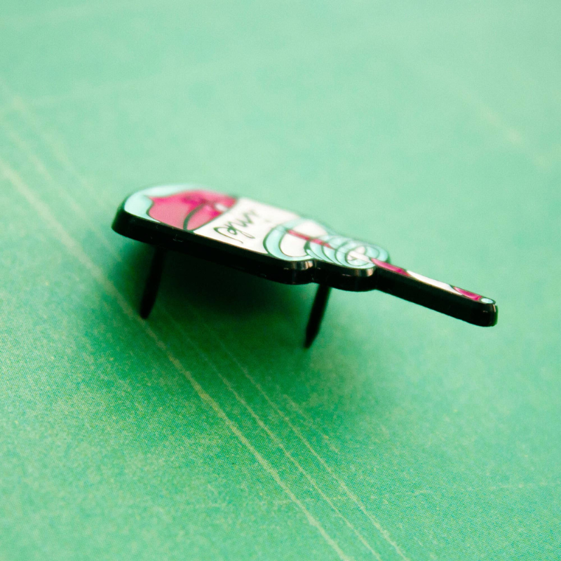 Fountain Pen Ink Bottle Enamel Pins