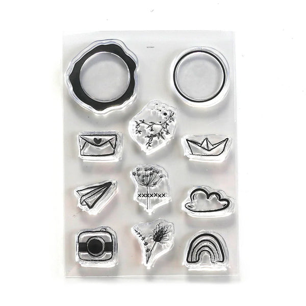 Seal Embellishments Stamp Set