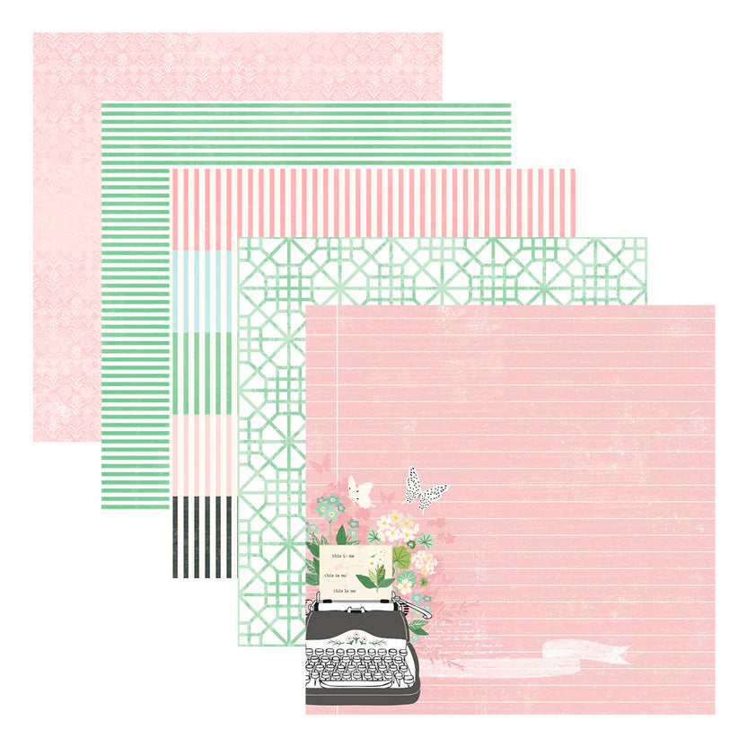 Hello It's Me! 12x12 Designer Paper Pack | Rosie's Studio