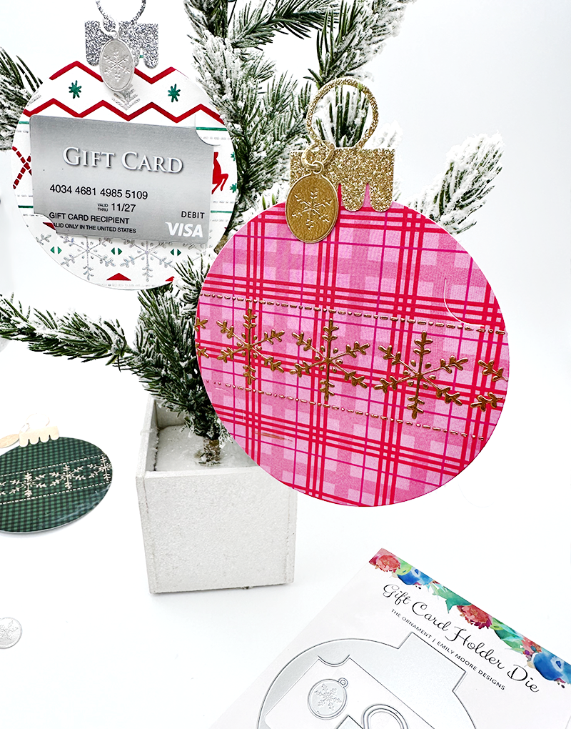Ornament Gift Card Holder Die