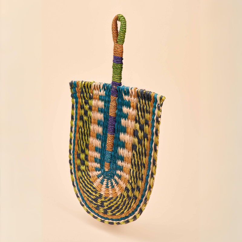 Sea Breeze Woven Fan {clearance}