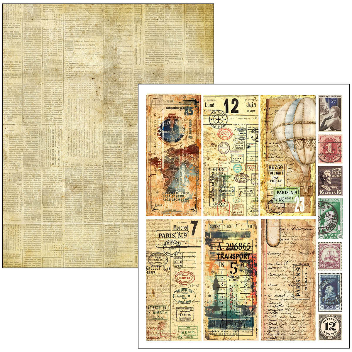 Journey Ahead A4 Maxi Mixed Media Book