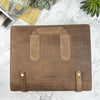 Bomber Brown Leather 96 Pen Zip Case